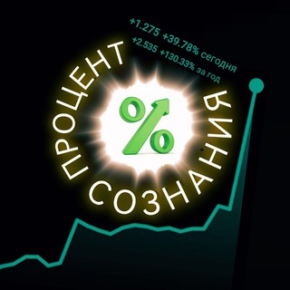 Логотип @russiainves - Процент%Сознания