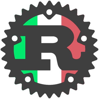 Логотип @rustlang_it - Rust
