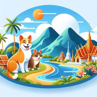 Логотип @s_pitomcem_v_thailand - Таиланд с питомцем