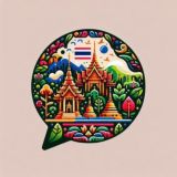 Логотип @sabai_sanuk - Сабай-санук. 🇹🇭 Таиланд, общение, новости