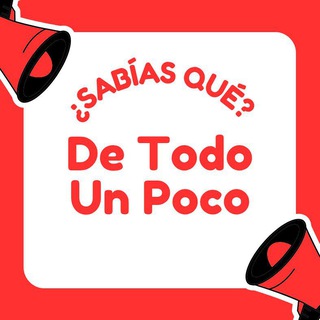 Логотип @sabiasquedetodounpoco - ¿Sabías qué? De todo un poco
