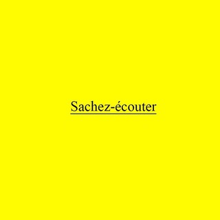 Логотип @sachezik - Sachez-écouter