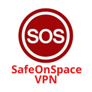Логотип @safeonspace_chat - SafeOn.SPACE (SOS) VPN