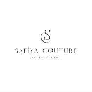 Логотип @safiyacouture - Свадебный дизайнер | SAFIYA COUTURE