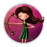 Логотип @sagittarius_girlscope - Женский гороскоп 💃Стрелец