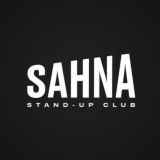 Логотип @sahnastandup_bot - SAHNA stand-up club
