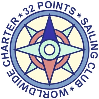 Логотип @sailing32points - Доступные яхт-туры по миру