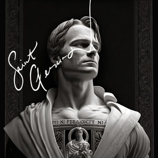 Логотип @saint_gerund - Святой Герундий