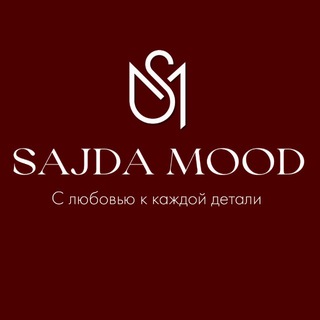 Логотип @sajda_mood - 𝐒𝐀𝐉𝐃𝐀 𝐌𝐎𝐎𝐃