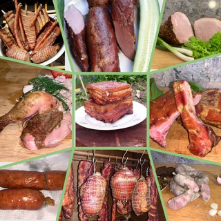 Логотип @sakhalinbbqsmoke - Копчения, копчености, вяленое мясо, колбаса, карбонад, деликатесы Сахалин