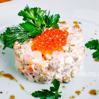 Логотип @salatomania - СалатоМания