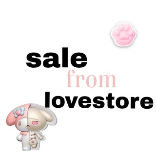 Логотип @salefromlovestore - скидки !скидки!от lovestore.uz🫶🏻!