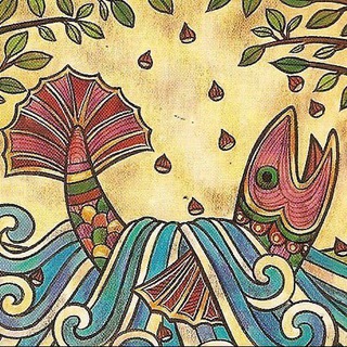 Логотип @salmon_leap - Прыжок лосося