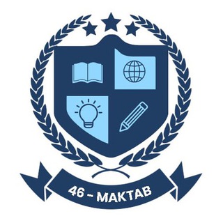 Логотип @samarkandschool46 - 🏫46 maktab Samarqand shahar 46 школа город Самарканд