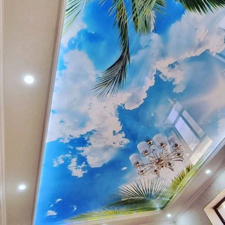 Логотип @samarqandnatjnoyy - Натяжные патолоки Самарканд 3.Д АБОИ ☎️+998937260203. ☎️+998994461441.