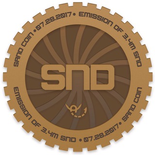 Логотип @sandcoinru - Sand Coin|блокчейн-опцион