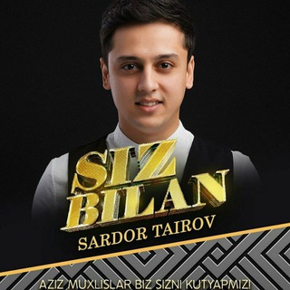 Логотип @sardor_tairov_fan - Sardor Tairov🎧 Fan club /UYDA QOLING