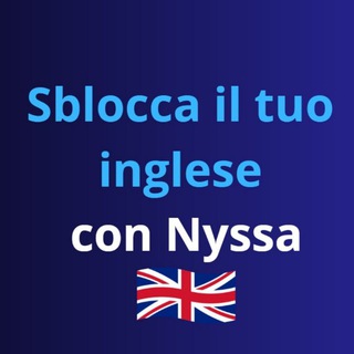 Логотип @sbloccailtuoinglese - Sblocca il tuo inglese® con Nyssa