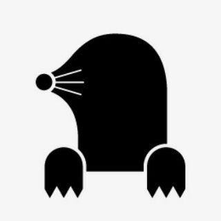 Логотип @sbumole - Кріт СБУ