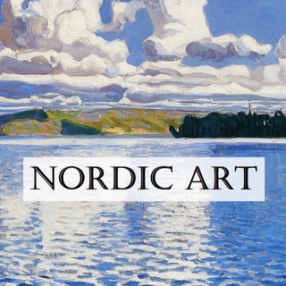 Логотип @scandinavianart - Северный ветер. Искусство Севера