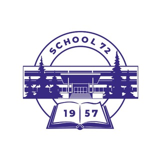 Логотип @school72novokuznetsk - 📚МБОУ СОШ 72📚 г.Новокузнецк, ул.Свердлова,10
