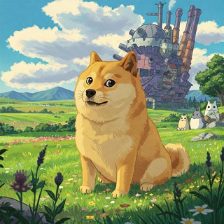 Логотип @scidoge - Science Doge