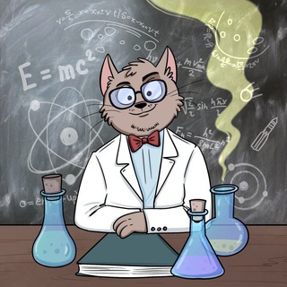 Логотип @scienceandcats - Наука и котики