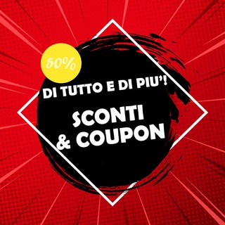 Логотип @sconti_coupon_ita - 💶 Di Tutto e di Più! Sconti & Coupon!