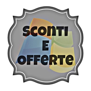 Логотип @scontioffertedalweb - 𝗦𝗖𝗢𝗡𝗧𝗜 𝓔 𝗢𝗙𝗙𝗘𝗥𝗧𝗘 𝗱𝗮𝗹 𝗪𝗲𝗯