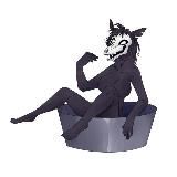 Логотип @scp_v_taze - SCP-1471 в тазике