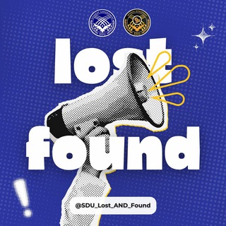 Логотип @sdu_lost_and_found - Lost & Found