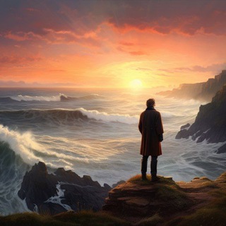 Логотип @seaokkean - Море Океан by ChatGPT