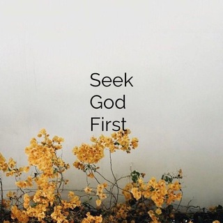 Логотип @seek_god_first - Seek God First