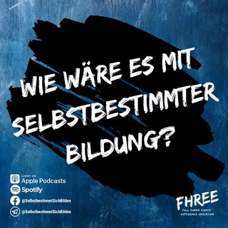 Логотип @selbstbestimmtsichbilden - Wie wäre es mit "Selbstbestimmter Bildung"?
