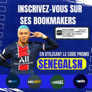 Логотип @senegalsen - Senegal Sn Pronos 🇸🇳