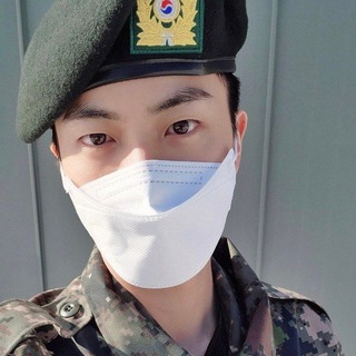 Логотип @seokjininthemilitary - отсчет до возвращения джина