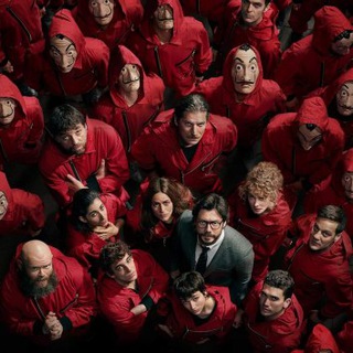 Логотип @serial40 - Бумажный дом | Элита