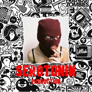 Логотип @serotonin_tg - Serøtønin ❤️