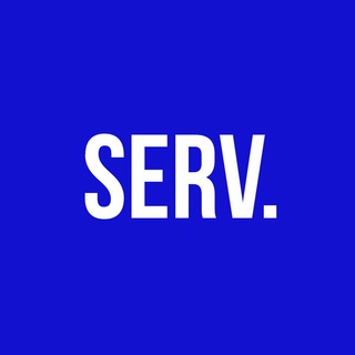 Логотип @servbyn - SERV. — Всё о сервисе