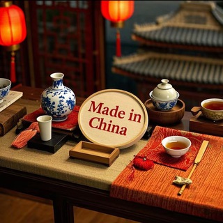 Логотип @servecn - Chinese product китайский продукт Made in China изготовлено в Китае