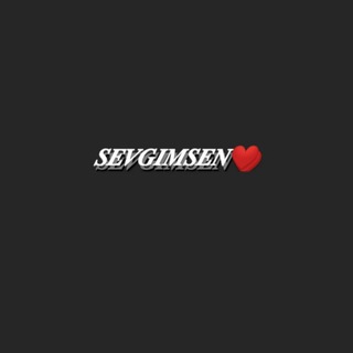 Логотип @sevgimsen_22 - 𝙎𝙀𝙑𝙂𝙄𝙈𝙎𝙀𝙉❤️