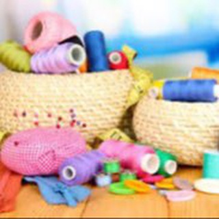 Логотип @sew_student_chat - УЧУСЬ ШИТЬ Chat