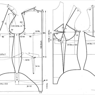 Логотип @sewingpatterns - Выкройки одежды и нижнего белья