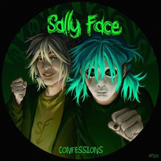 Логотип @sf_confessions - SALLY FACE CONFESSIONS