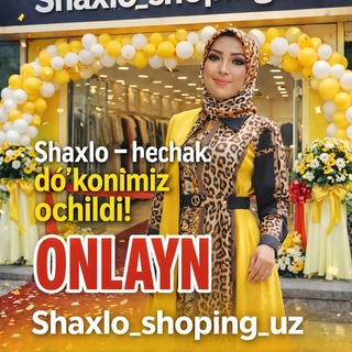 Логотип @shaxlo_bizness_klass - ♥👍Shaxlo_shoping_uz👍♥