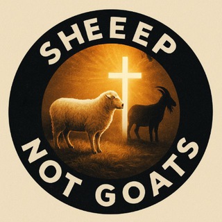 Логотип @sheepnotgoats - 😇✝️Sheep Not Goats✝️😇