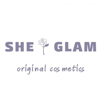 Логотип @sheglamua - Sheglam UA 🩶| косметика з UK