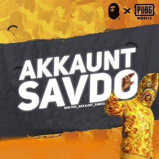 Логотип @sheykh_akkaunt_savdo - AKKAUNT SAVDO | PUBG MOBILE