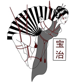 Логотип @shibari_novosibirsk - Шибари Новосибирск «Ходзи»