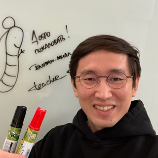 Логотип @shin_viktor - Корейский язык с Виктором Шином